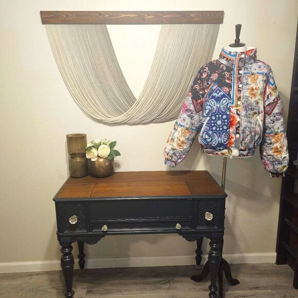 Tolani Darla Botanic Bandana Jacket Sz L - Picture 1 of 10